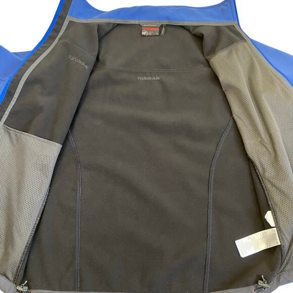 Mammut Mens Sz L Peludo Softech Jacket in Blue Fleece Lined Lightweight Outdoors - Picture 11 of 16